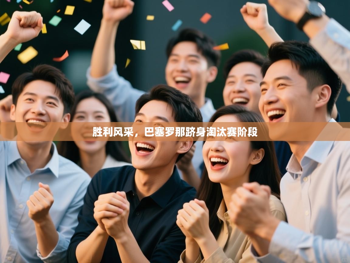 胜利风采，巴塞罗那跻身淘汰赛阶段