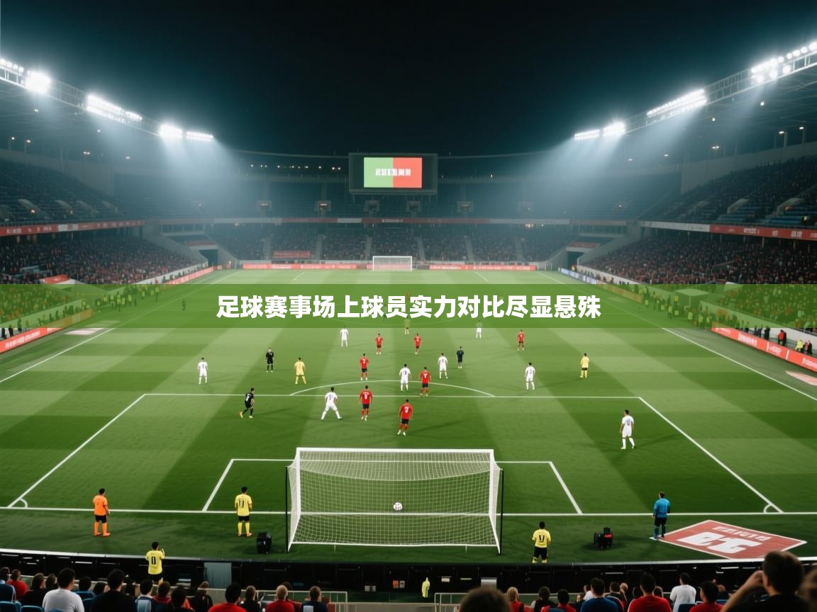 足球赛事场上球员实力对比尽显悬殊